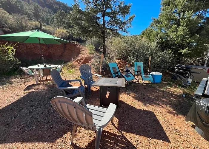 Cozy Hualapai Mountain Escape Firepit Trails&stars *